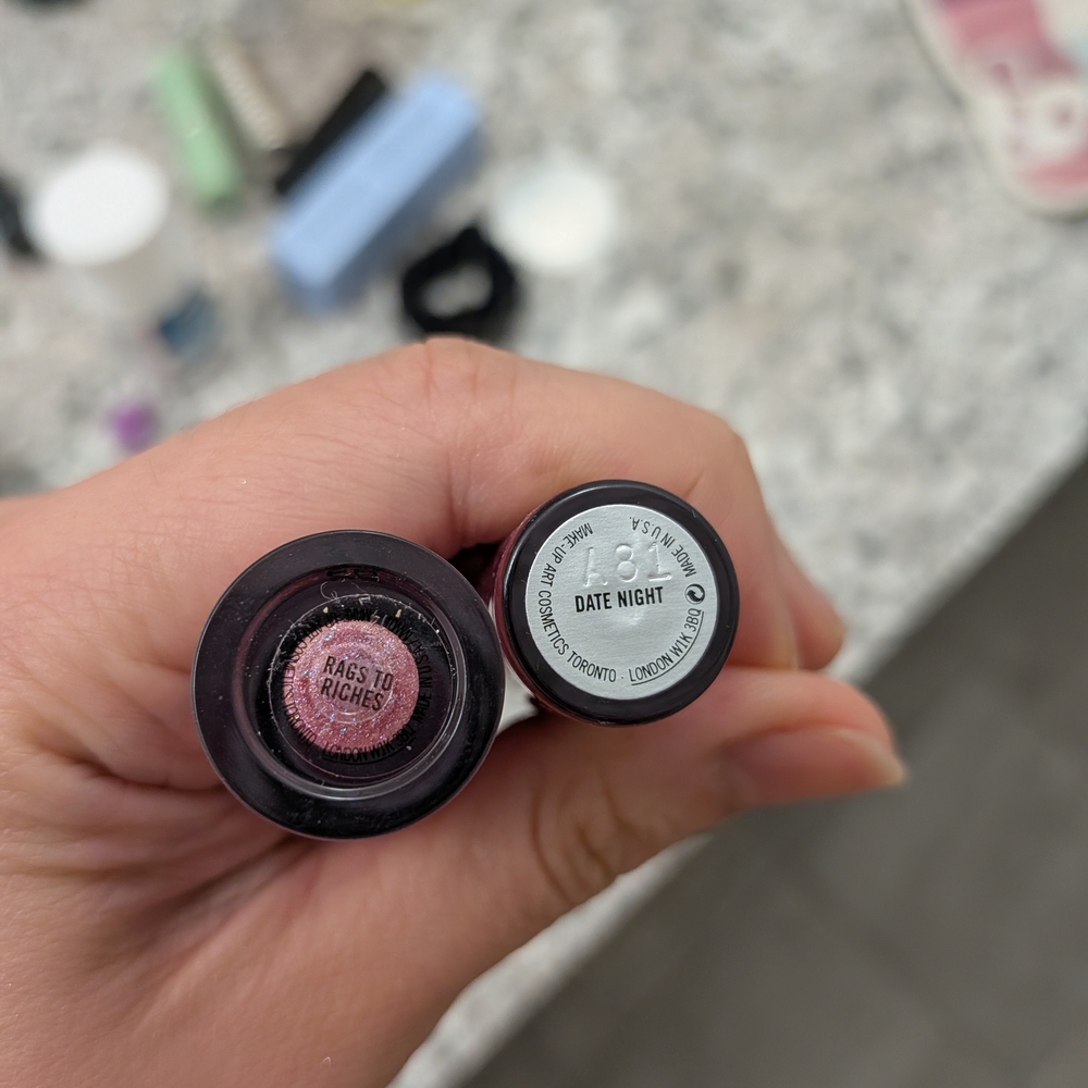 Mac Rags To Riches & Date Night Dazzleglass Lipglosses